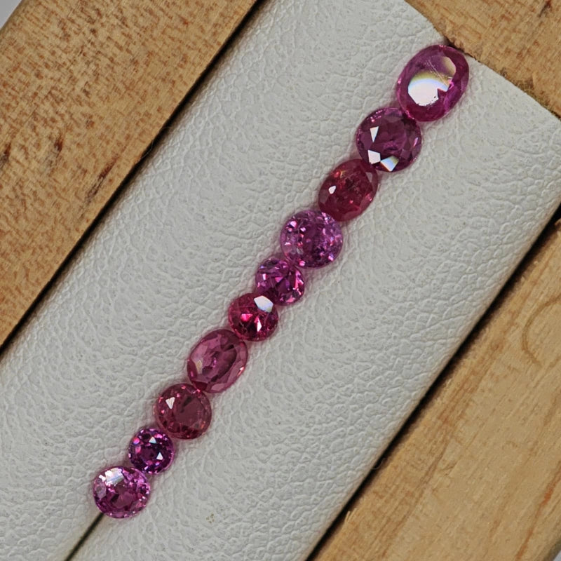 Premium Natural Ruby Heated Lot