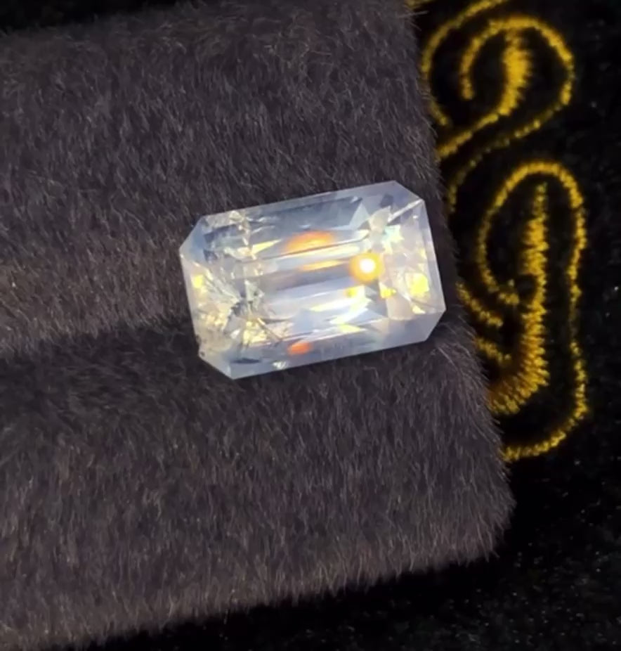 Rare Peach Fire Moonstone