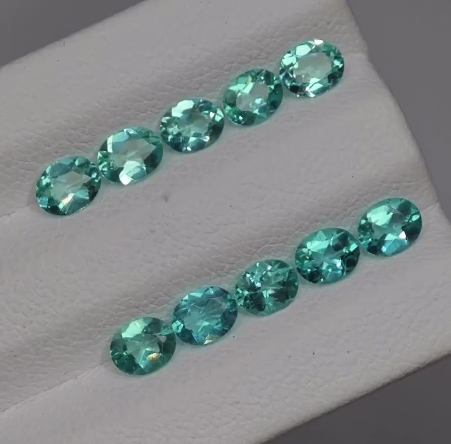 Natural Stunning Paraiba Apatite Lot