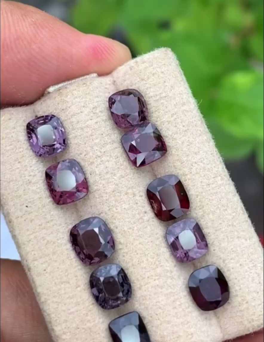 Beautiful Multi-Color Spinel Lot